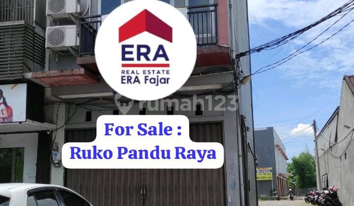 Strategic Shop House for Sale Near Pajajaran in Pandu Raya