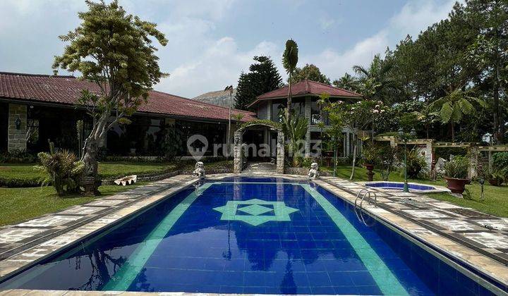 Rumah Villa Semi Furnished Di Cisarua Puncak Bogor 1