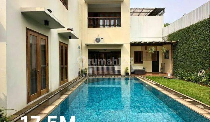 Rumah 2 Lantai Bagus Semi Furnished Cipete Jakarta Selatan 1