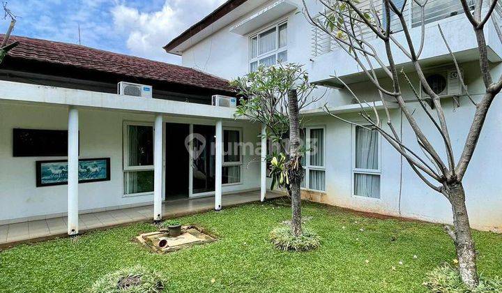 Rumah 2 Lantai Luas Semi Furnished SHM Kemang Jakarta Selatan  2