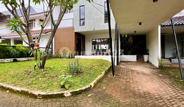 Rumah Brand New Modern Minimalist Di Cipete, Lt. 350 M2, Furnished Harga 12 M Nego!