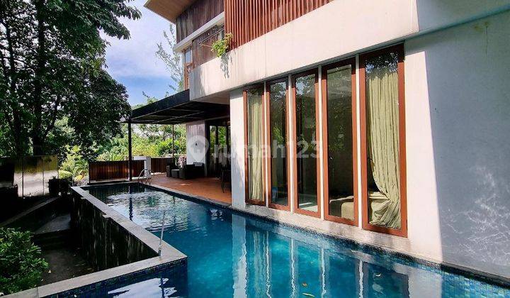 Rumah Modern Tropis, Lt. 423 M², Simprug Golf, 37 M! 1