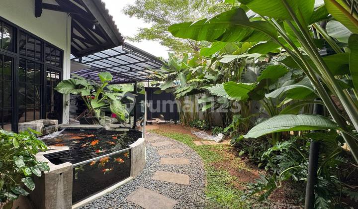 Two-Story House With Beautiful Garden, Fully Renovated In Puri Cinere