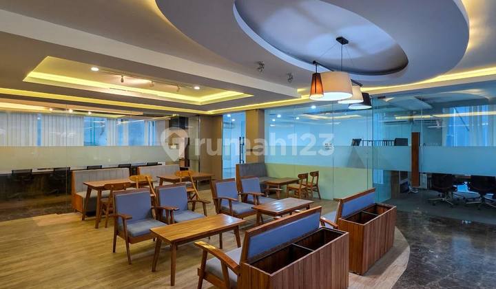 5-Story Office Building + Basement Location Kebayoran Baru