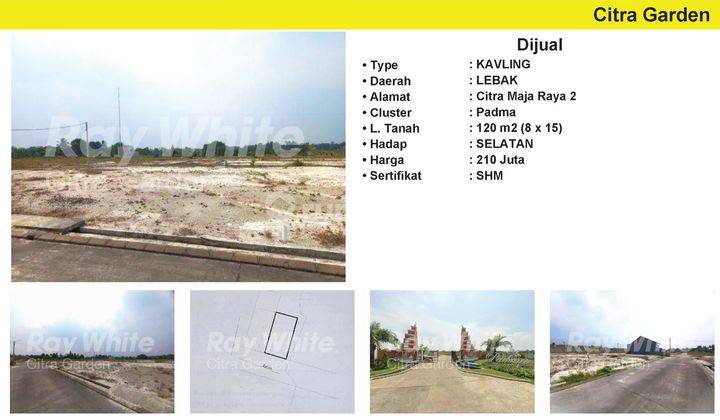 Dijual Murah Kavling di Citra Maja, Harga Bisa Nego 1