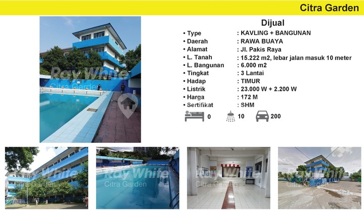 Dijual cepat peruntukkan komersiel, harga jual bisa nego