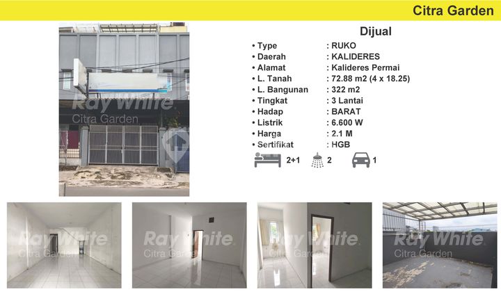 Ruko 3 Lantai Kalideres, Lokasi Ramai, Jalan Lebar, Siap Transaksi, SHM Ruko 3 Lantai Kalideres, Lokasi Ramai, Jalan Lebar, Siap Transaksi, SHM