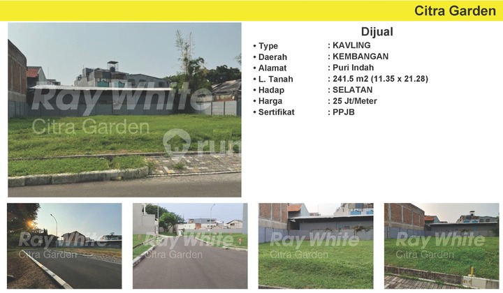 Kavling Eksklusif Di Lokasi Prime Puri Indah Jakarta Barat 1