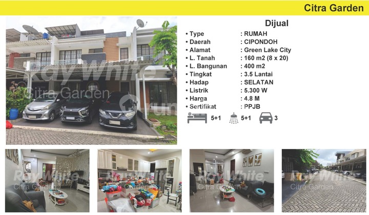 Rumah Siap Huni di Lokasi Strategis, Green Lake City Rumah Siap Huni di Lokasi Strategis, Green Lake City