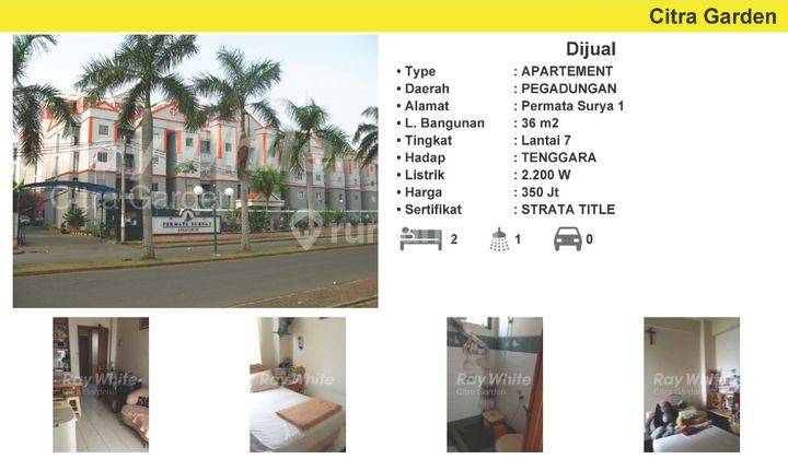 Apartemen Permata Surya 1, Cengkareng Jakarta Barat 2