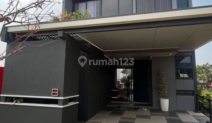 Rumah Modern Nempel Dengan Gading Serpong Tangerang 1