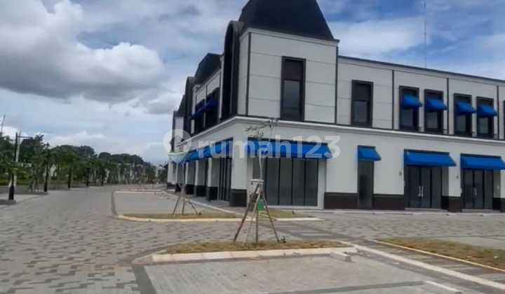 Ruko Brand New Hadap Jalan utama di La Valle Citra Garden Serpong, Tangerang 