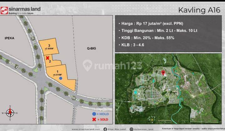 Kavling Premium Dan Strategis di Bsd City Tangerang Selatan 2