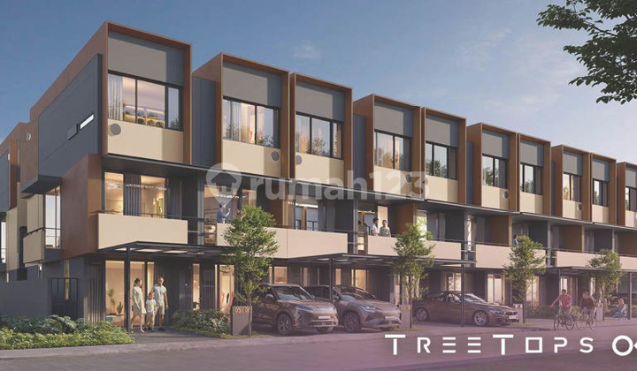 Rumah Treetops Alpha Livin @ Park Serpong
