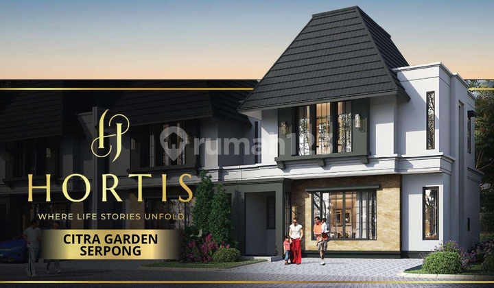 Rumah 2 Lantai Desain Prancis Di Citra Garden Serpong Rumah 2 Lantai Desain Prancis Di Citra Garden Serpong