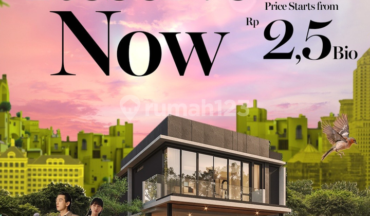 Rumah Premium 2 Lantai Berlokasi Di Central Karawaci