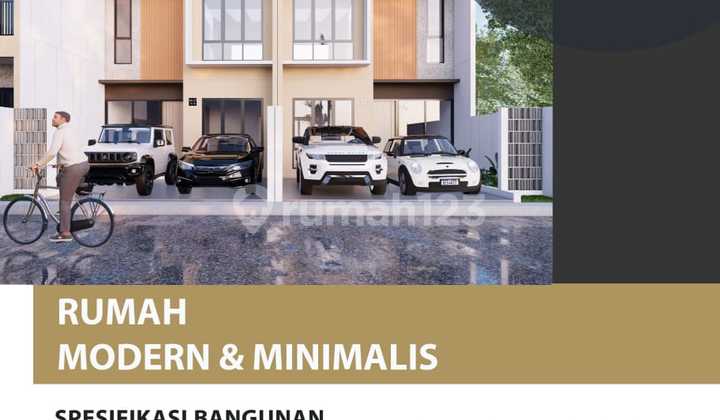 Rumah Modern Minimalis di Villa Melati Mas Serpong Tangerang Selatan 07/a-b Rumah Modern Minimalis di Villa Melati Mas Serpong Tangerang Selatan 07/a-b