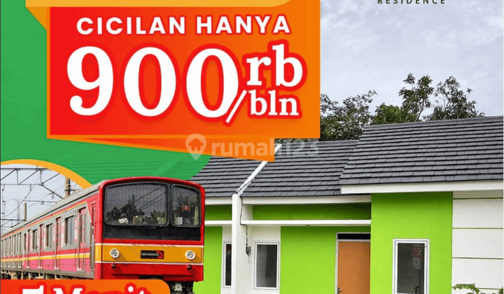 Rumah Dengan 2 Kamar Cukup Dp 3 Juta Rumah Siap Huni 1