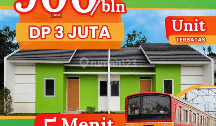 Rumah Dekat Tangerang Jarak 5 Menit Dari Stasiun Krl 1