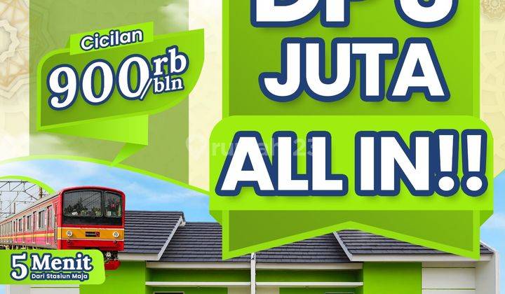 Rumah Dp 3 Juta Langsung Akad Ready Stock Dekat Stasiun Dan Pasar 1