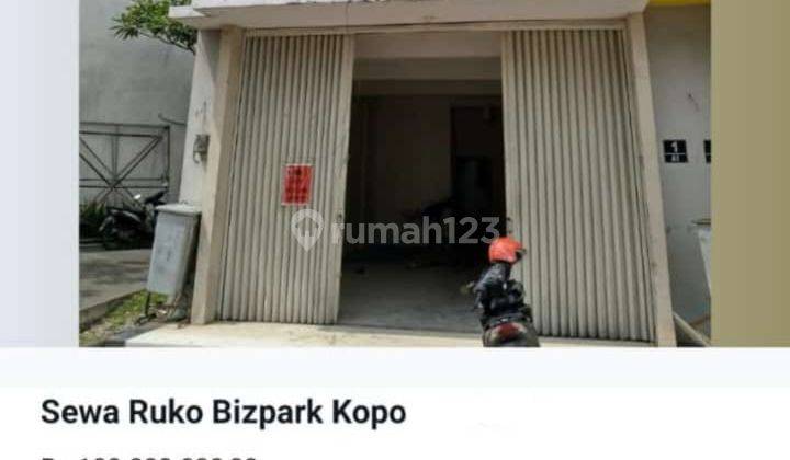 Disewakan Ruko Di Bizpark Kopo Bandungd 1