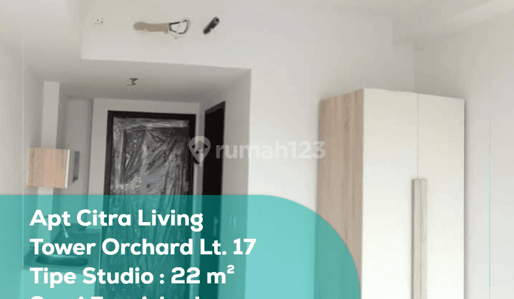 Dijual Apt Citra Living Tipe Studio Tower Orchard Lt. 17 1