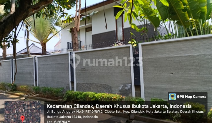 DIJUAL RUMAH CILANDAK JL BUNGA ANGGREK JAKARTA SELATAN