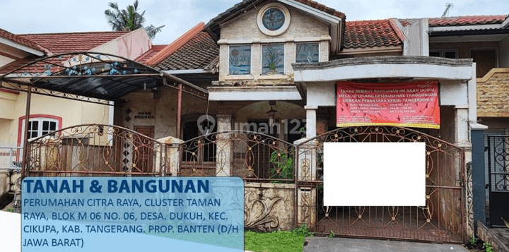 Dijual Rumah 2 Lantai Bagus di Cluster Taman Raya, Tangerang 1