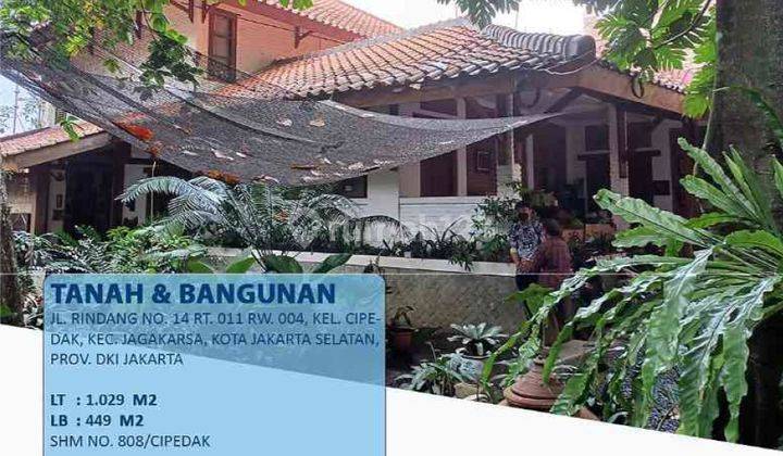 Rumah Bagus SHM di Jl Rindang No. 14, Jakarta Selatan 1