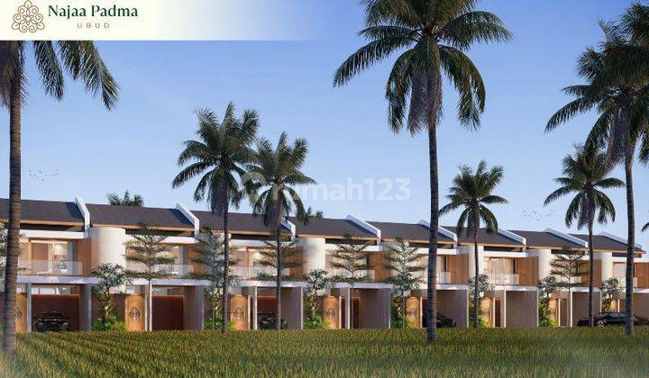 Villa 2 lantai di jalan raya Pejeng, Gianyar harga 2,7 Man 1