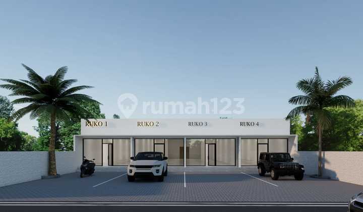 For Rent: 1-Story Shop House on Jl. Raya Uluwatu 2