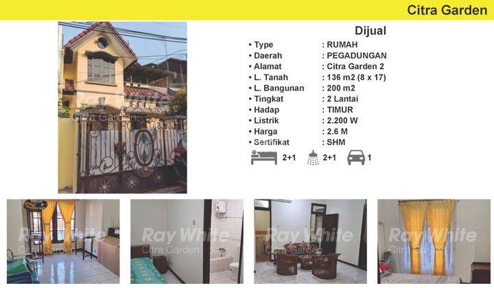 Rumah Bagus 2 Lt Citra Garden 2,Kalideres., Jakarta Barat marskw  2