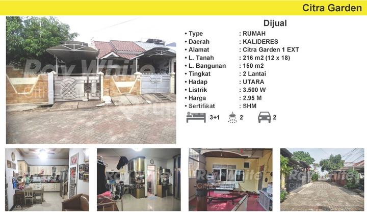 Rumah Bagus Siap Huni Citra Garden Jakarta Barat. 2