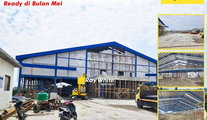 Disewakan Gudang Baru Zona Industri, Grogol, Sukoharjo 1