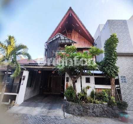 Rumah 2 Lantai Bagus Siap Huni Palm Spring Regency Jambangan Dekat Masjid Agung Al-Akbar, Gayungsari, Karah, Ketintang, Kebonsari
