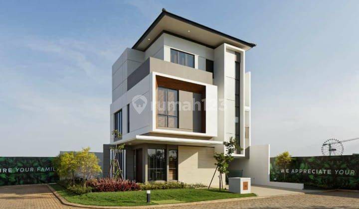 Rumah Ready Asya Jakarta Garden City Cluster Mewah, Modern Minimalis Free Ppn 1