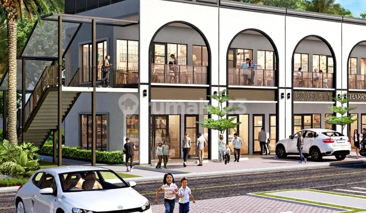 Best SOHO Shophouse with 2 Facades and Alfresco Balcony Concept at JBD Jakarta Garden City