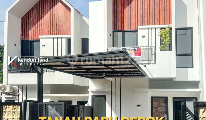 Rumah Konsep Modernt Tropical Strategis Tanah Baru Depok 