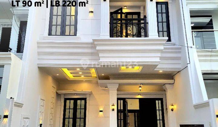 Rumah Mewah Rooftop Dalam Townhouse Strategis  Jagakarsa Jaksel 1