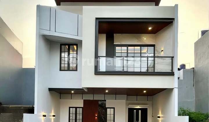 Rumah Moderen Minimalis Town House 5 Menit Ke Pintu Tol Andara  2