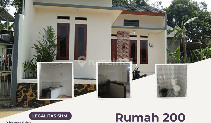 Rumah Dijual 1 Lantai Siap Huni, 2 Kamar Tidur. Bebas Banjir 1