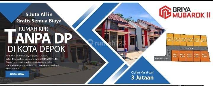 Dijual Rumah Kpr Termurah Di Depok, Dekat Akses Tol Stasiun 2