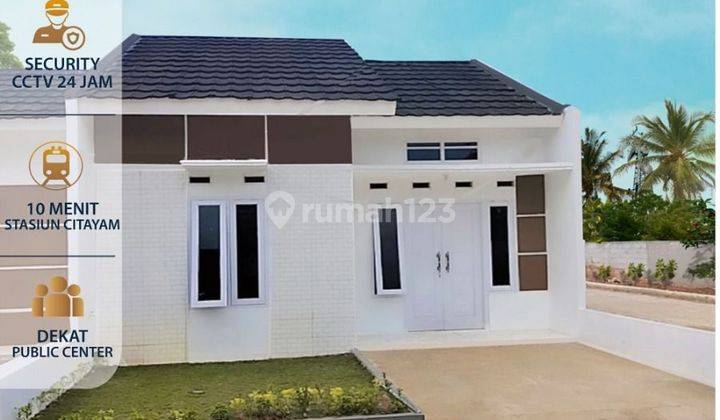 Dijual cepat rumah termurah 1 lantai siap huni dekat jalan Tol  1