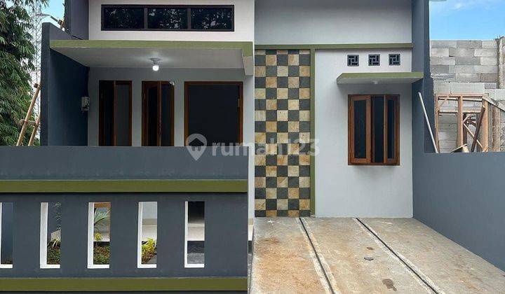 Rumah Murah 1 Lantai Di Dalam Cluster, Harga 100 Jutaan  1