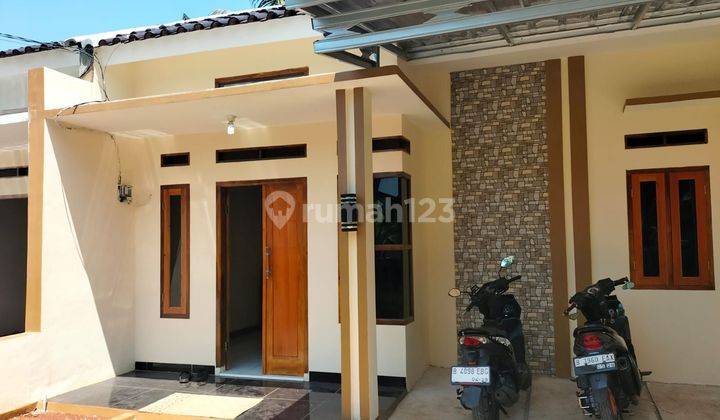 Rumah 1 Lantai Termurah Desain Mewah Siap Huni, Dekat Stasiun  1