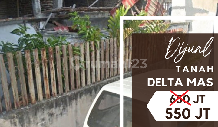 Land for Sale on Delta Mas Street, North Semarang 1