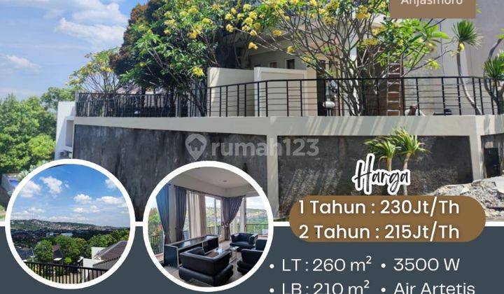 Disewakan Rumah Bagus 2 Lt Panorama Candi Golf Candisari Semarang 1