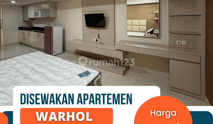 Disewakan Apartemen Warhol Lt 5 Furnished Type Studio 1