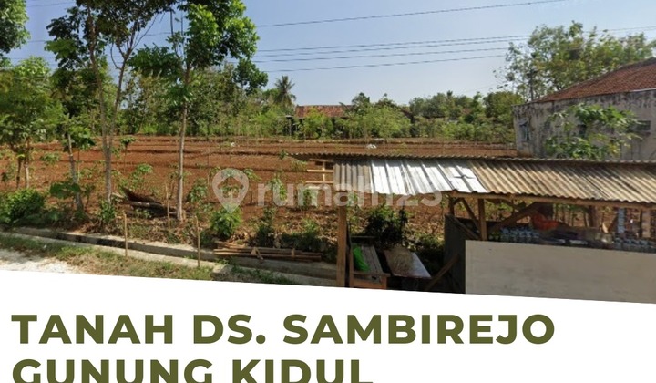 TANAH LUAS SHM PINGGIR JALAN RAYA KAWASAN WISATA 