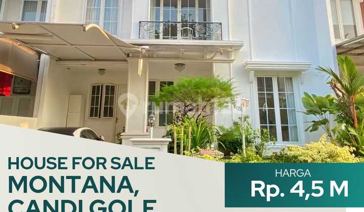 RUMAH BAGUS 2 LT SEMI FURNISH MONTANA CANDI GOLF 1